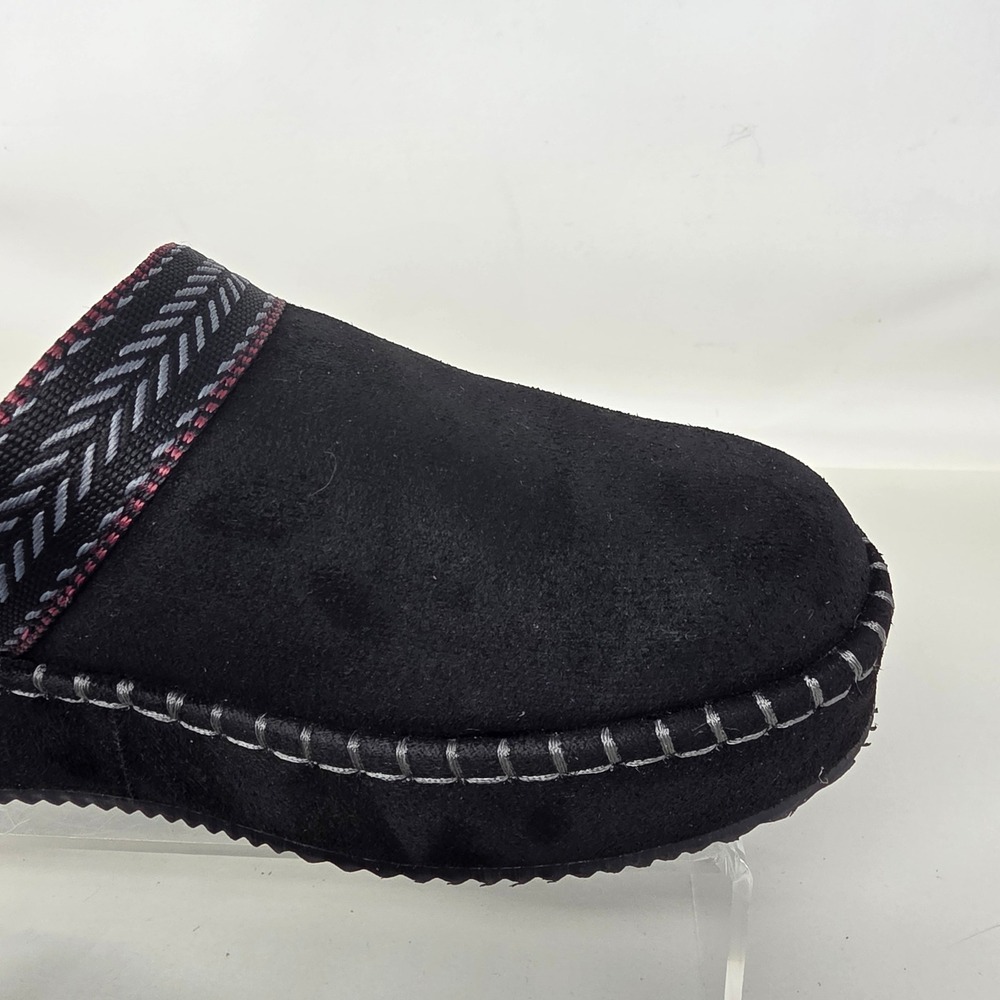Skechers BOBS Ice Angel Womens 8.5 Black Memory Foam Platform Slipper 114560 - Picture 6 of 16